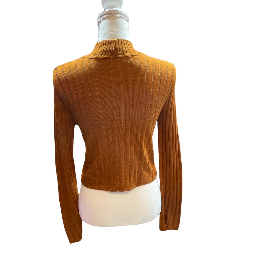 5 for 25$🔥 Abound Rust Pumpkin Sweater |Top | Crop Sweater - Picture 8 of 8